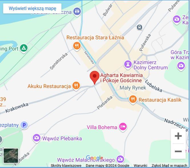 Agharta Bed & Breakfast Kazimierz Dolny Exterior foto